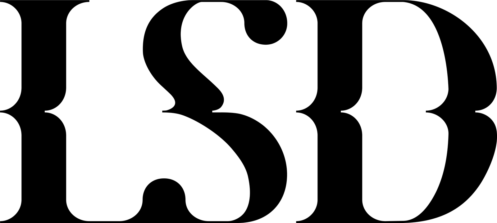 LSD Logo Full Black