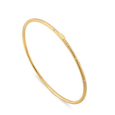 SCATTERED DIAMOND BANGLE