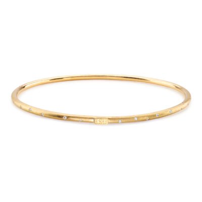 SCATTERED DIAMOND BANGLE