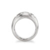 domed lsd signet ring silver